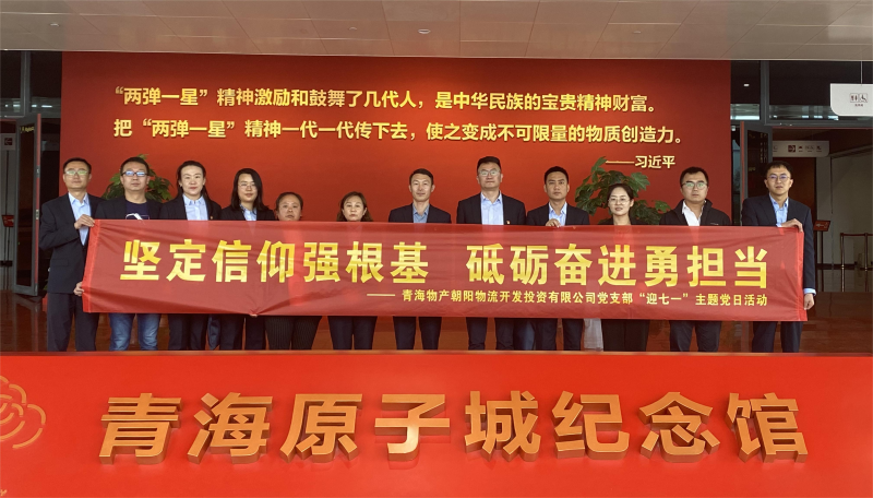 堅定信仰強(qiáng)根基，砥礪奮進(jìn)勇?lián)?dāng) 朝物開投公司黨支部開展迎“七一”主題黨日活動